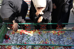 مراسم «زیارت مزار شهدای دانشجوی پیرو خط امام(ره) و شهدای جنگ 12 روزه»