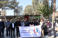 مراسم «زیارت مزار شهدای دانشجوی پیرو خط امام(ره) و شهدای جنگ 12 روزه»