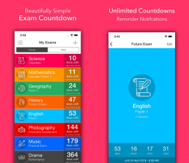 معرفی اپلیکیشن Exam Countdown
