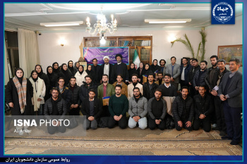 دیدار اعضای سازمان دانشجویان اردبیل با نماینده ولی‌فقیه در استان