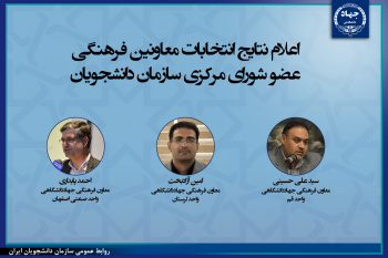 اعلام نتایج انتخابات شورای مرکزی سازمان دانشجویان ایران